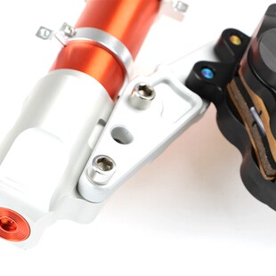 220碟刹 30芯前叉减震左右卡钳连接码 法斯特大鲍鱼20i0 220转接码