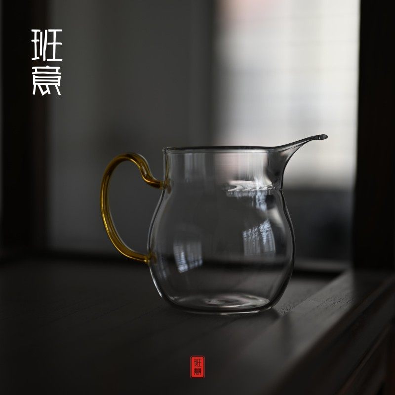 高硼硅公道杯带茶漏一体玻璃耐热加厚分茶器绿茶T月牙过滤泡茶公,餐饮具,公道杯,淘宝优惠券,粉丝福利购,淘宝优惠卷