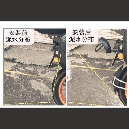 适用铃木极客枫155NKo后挡泥板GL酷道155改装配件GSX150F后挡泥瓦