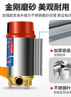 油水两用电动抽油泵12oV24V220V伏直流高压水泵柴油泵加油机抽油