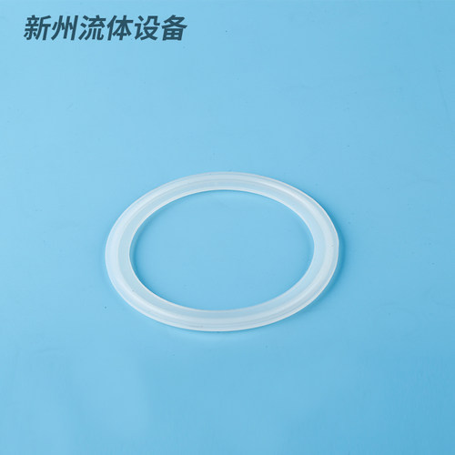 硅橡胶快装垫片卫生级圆形密封垫B圈卡盘快接垫片卡箍垫 量大整袋