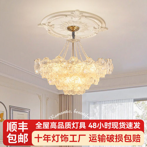 轻奢客厅灯餐厅吊灯大厅设计