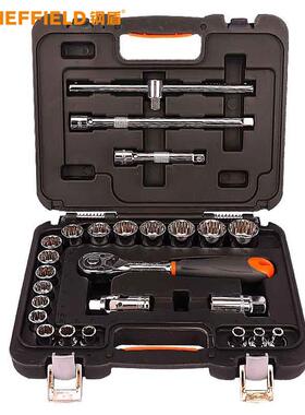 SHEFIEL/钢盾S0D20001251件套ZRMF2.5mm系列英制套筒组套