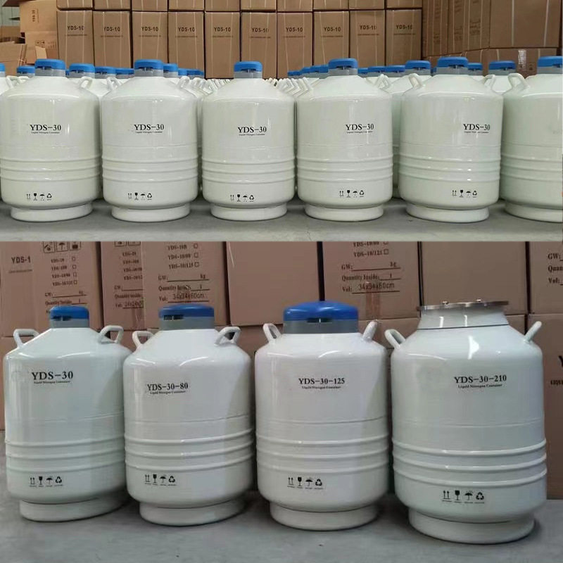 出口液氮罐10升30升35升15升20升小型便携式液氮桶储存 冻精容器