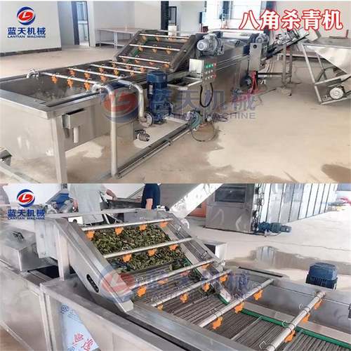 网带大八烘红干机 大生型八角杀青烘干产线 红八角LT-WDBJH角茴香