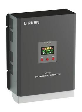 120A MPPT太阳能控制器12V-48V自识别光伏 充放电控制器跨境