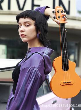 DONNER唐农-C1系列 碳纤维全单尤克里里初学者男女乌克丽丽小吉他