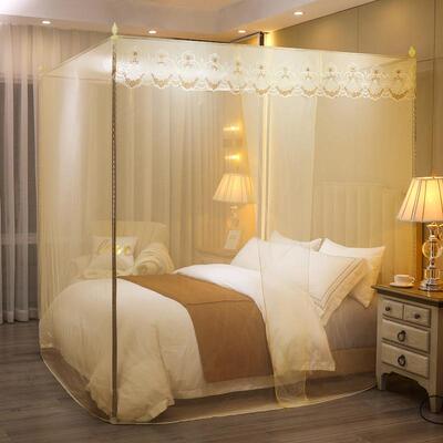 蚊帐2026年新款家用夏天单开门加密加厚方便拆洗单人宿舍防蚊子账