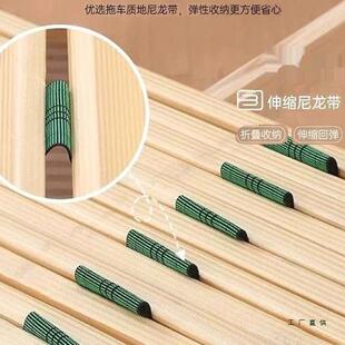 静音加密全实木床板折叠加宽加厚排骨架松木铺板杉木硬板垫片木条