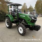 农用拖拉机 75马力耕地机 换挡轮式 大马力754四驱四轮旋耕机 梭式