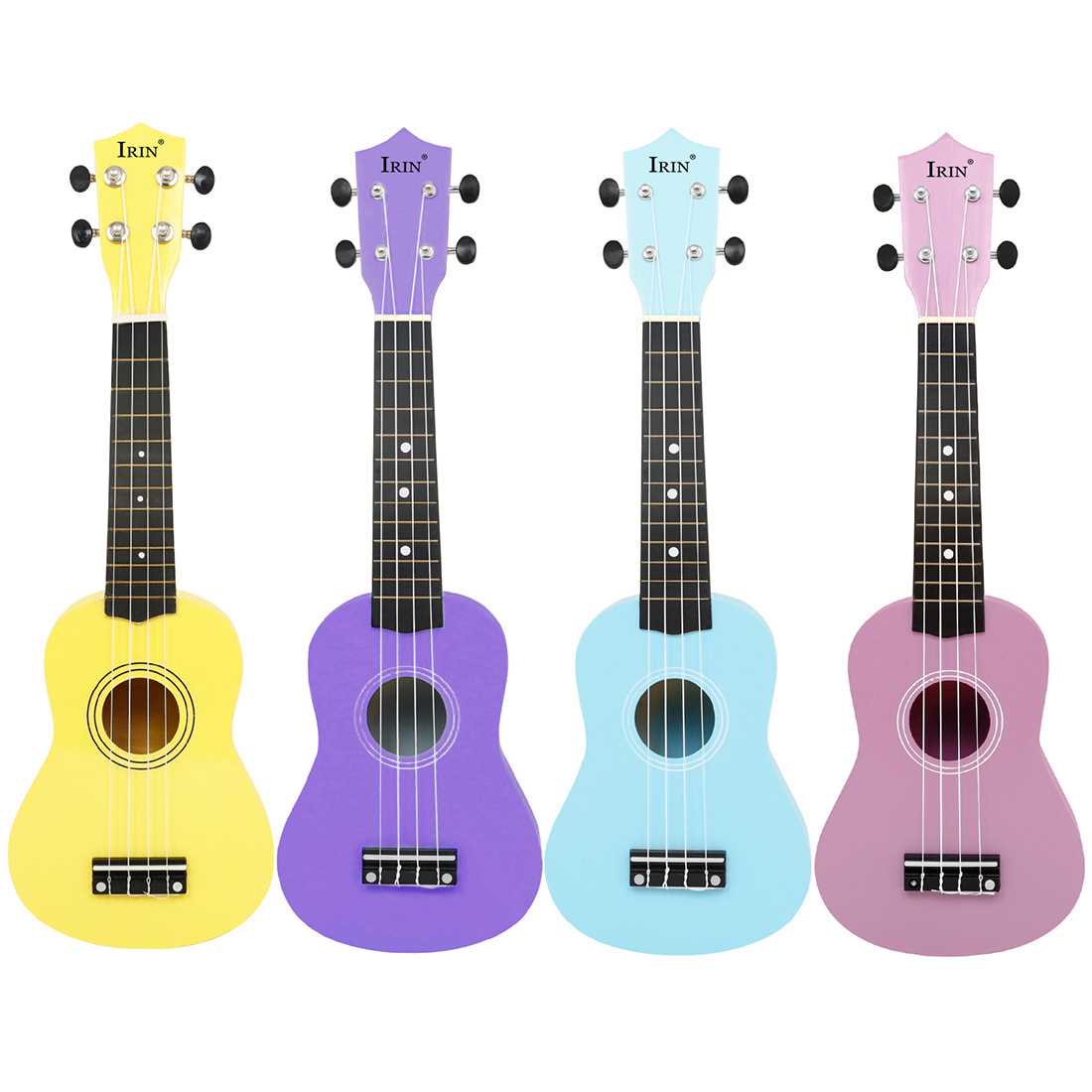 21寸彩色尤克里里四弦木质小吉他儿童初学者入门乐器ukulele