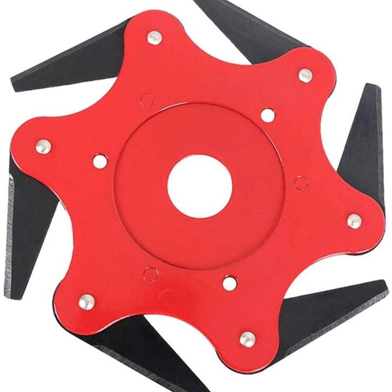 割草机6叶打草头六叶刀片加厚锰钢割灌机汽油割草机除草通用配件,金属材料及制品,金属罐/桶/瓶,淘宝优惠券,粉丝福利购,淘宝优惠卷