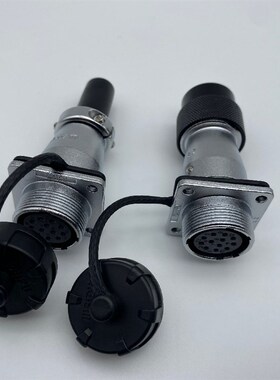 威浦WEIPU航空插头WS16-2-3-4-5-7-9-10芯 ZQF ZDF ZPF法兰对接座