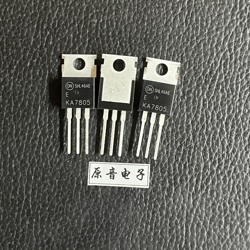ON/安森美KA7805 (KA厚片)全新原装TO-220稳压管5V