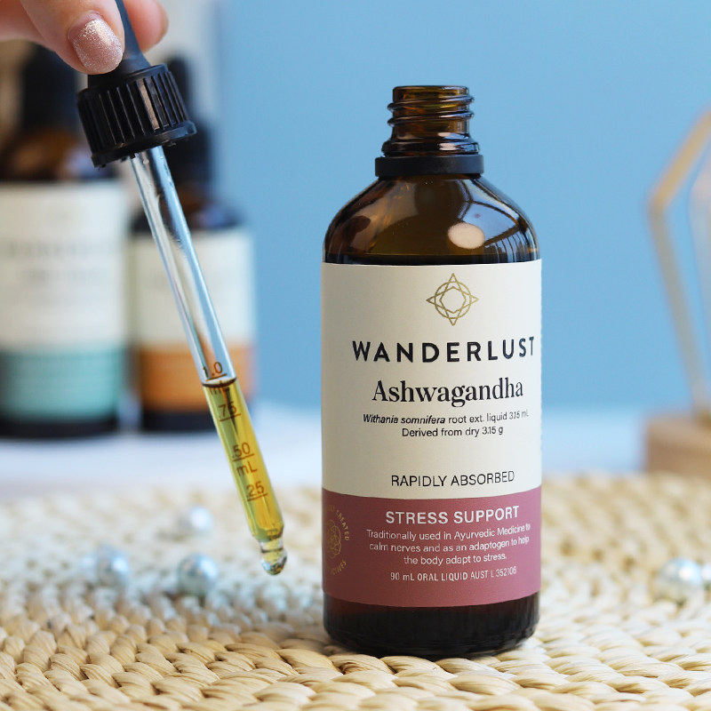 Wanderlust快乐眠南非醉茄精华助眠滴剂高吸收印度人参液情绪焦虑