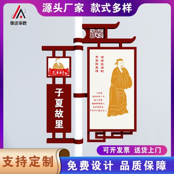 厂促户外发光灯杆灯箱路灯杆灯箱路灯杆道旗灯杆广告牌生产