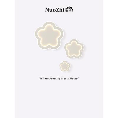 卧室床头灯极其简单现代创意斯堪的纳维亚客厅走廊背景墙装饰2025