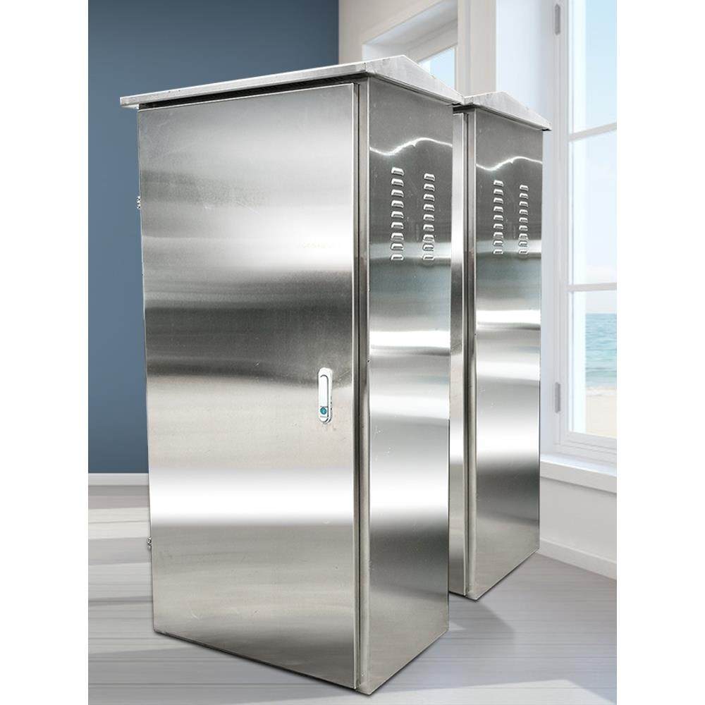 户外防雨不锈钢电气控制开关配电柜动力照明检修变频工业电控箱壳