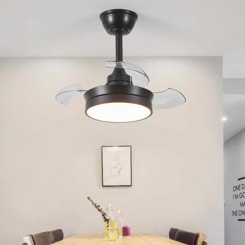 中山729阳风台扇厅衣帽间餐卧室过道书房玄关吊灯扇灯具迷你电扇