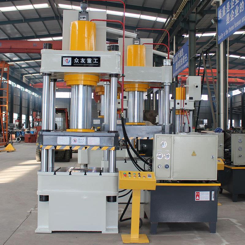 200T三梁四柱液压机 SMC电表箱成型液压机 模压机