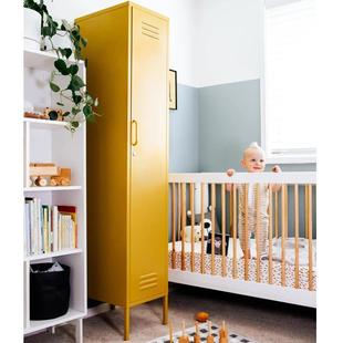 单门窄衣柜缝隙柜窄柜夹缝收纳柜储物柜夹缝柜书柜鞋柜铁皮柜子