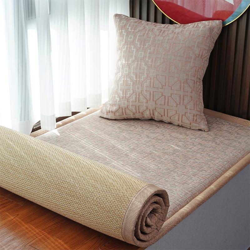 飘窗垫窗台垫四季通用2025新款轻奢高级感可拆洗阳台窗台软垫定制