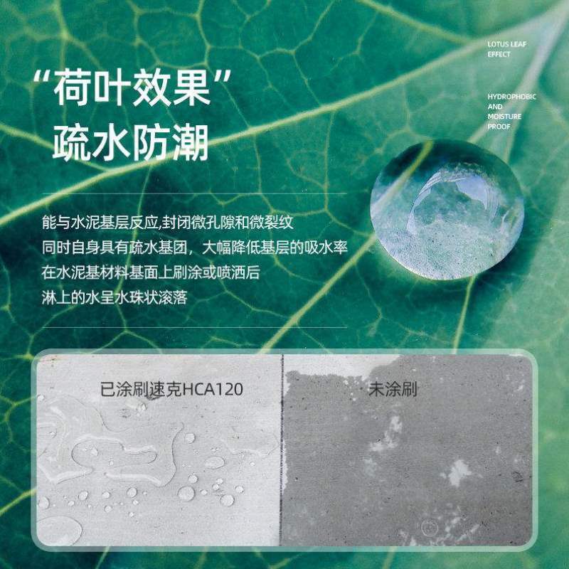 速发涂料l速客120防护液透明防水剂厨卫渗漏修复堵漏