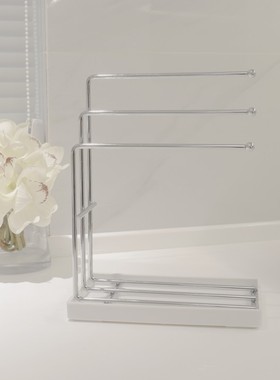 速发不日式巾房w锈钢金属毛厨架锅盖架