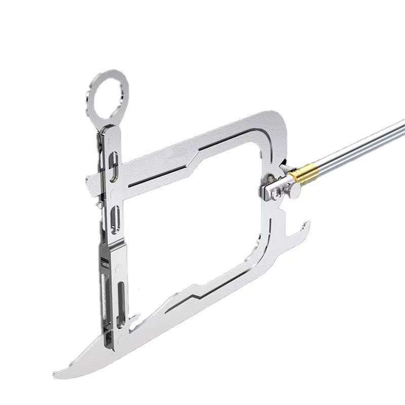 多功能码头挂钩伸缩穿线器家用船只 靠泊缆绳牵引器停船辅助器