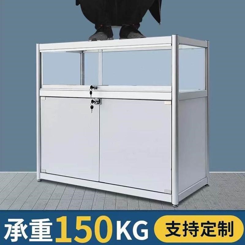 热销饰品透明玻璃展示柜陈列柜产品烟柜展柜珠宝货架手机柜台商用