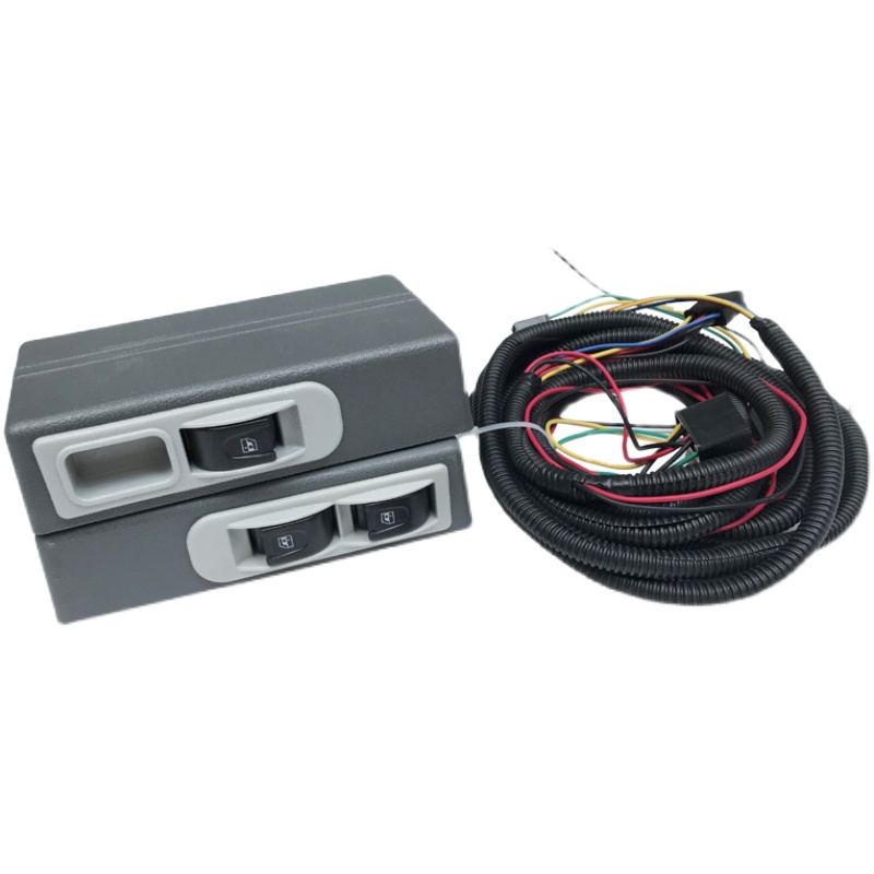 热销微型车面包车农用车五菱长安汽车手动升降器改装电动玻璃窗摇