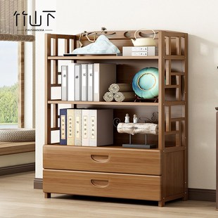 速发博具架茶柜茶古茶叶中物架隔断分层新置式茶室展示架简约摆件