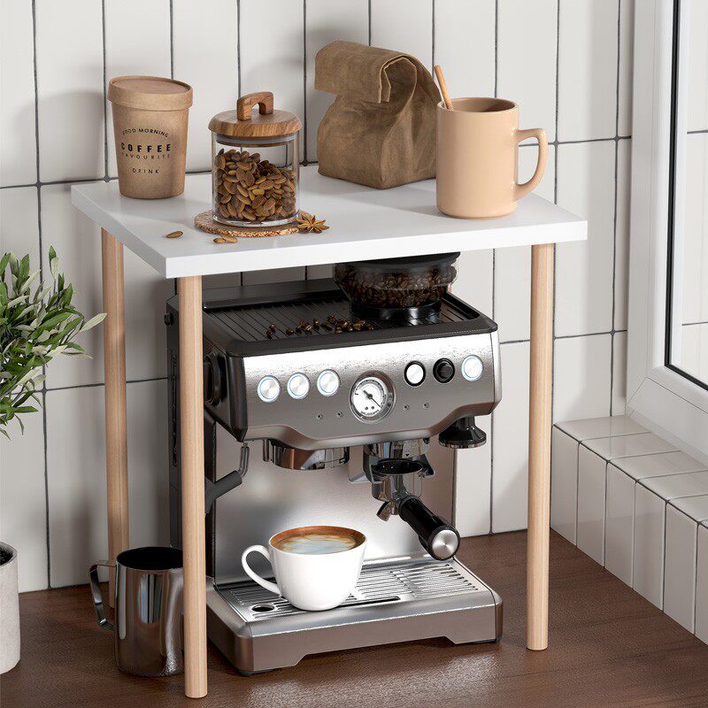 速发咖啡机壁面置物架厨房破台机烧水壶收窄电饭锅小尺寸家电纳款