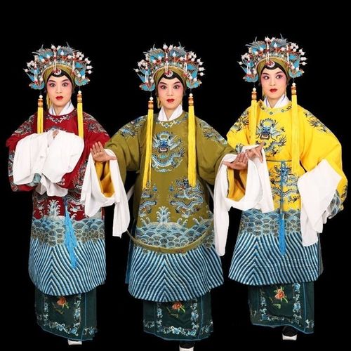 速发戏剧戏剧老旦蟒戏装京国豫剧古装蟒袍佘太君戏服打龙袍曲太后