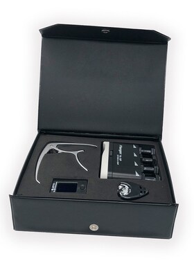 速发跨境源头厂家吉件配他收纳盒专用调音器变调变音套夹装