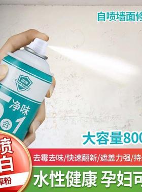【下单立减50】墙面修补喷漆罐发霉白色乳胶手摇家用墙一喷白_WF