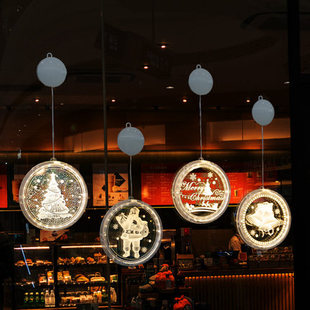 速发圣诞装房灯儿童成人装扮饰间圣诞小礼品意物圣诞老人串灯创礼