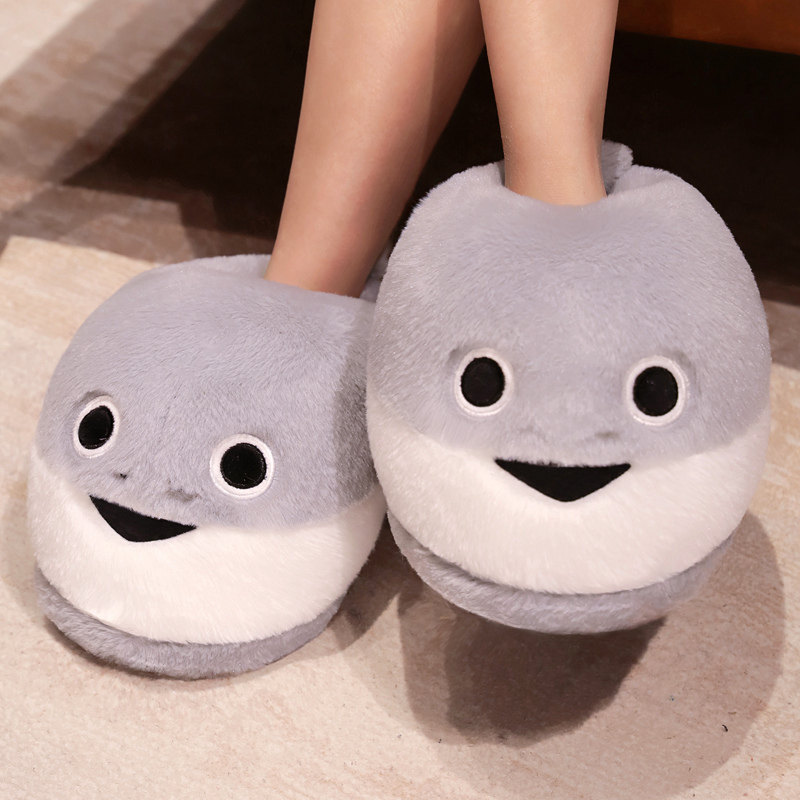 速发萨卡班甲鱼棉拖鞋款2025新款冬鞋居家防滑保暖毛绒月子季可爱