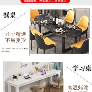 桌脚支架铁艺桌子腿餐桌办公会A议电脑桌茶几桌架金属底座岩板支