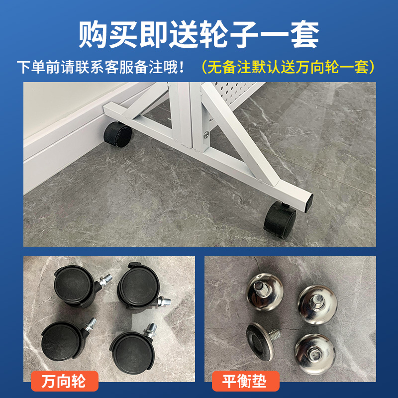 洞洞板落地置物架饰品袜子展览可移动展示架M手机配件超市双面货