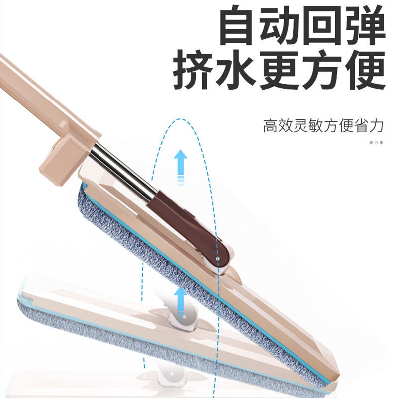 免手洗平板拖把家用木地板旋转拖地神器擦K瓷砖地拖布大号懒人拖