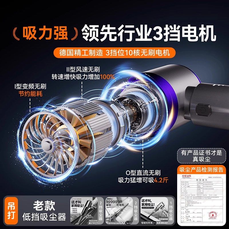 德国车载吸尘器家用开荒保洁手持小型大吸力无线窗缝台Z清洁吸尘,汽车用品/电子/清洗/改装,车用吸尘器,淘宝优惠券,粉丝福利购,淘宝优惠卷
