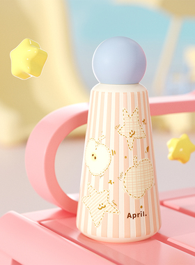 April保温杯女款316不锈钢水杯女生高颜值可爱学生2025新款礼物