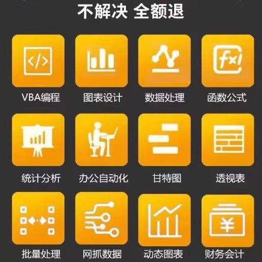 Excel VBA编程定制开发数据处理报表图表自动化办公效率优化服务