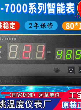 余姚温度仪表厂XT-7000 791W 7712 7912 750W 7412P 工宝原