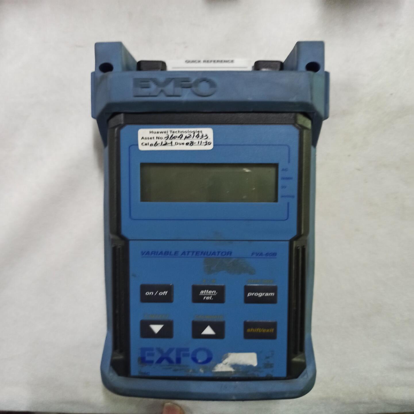 EXFO   FVA-60B可调光衰减器，二手拆机，成色漂亮~议价