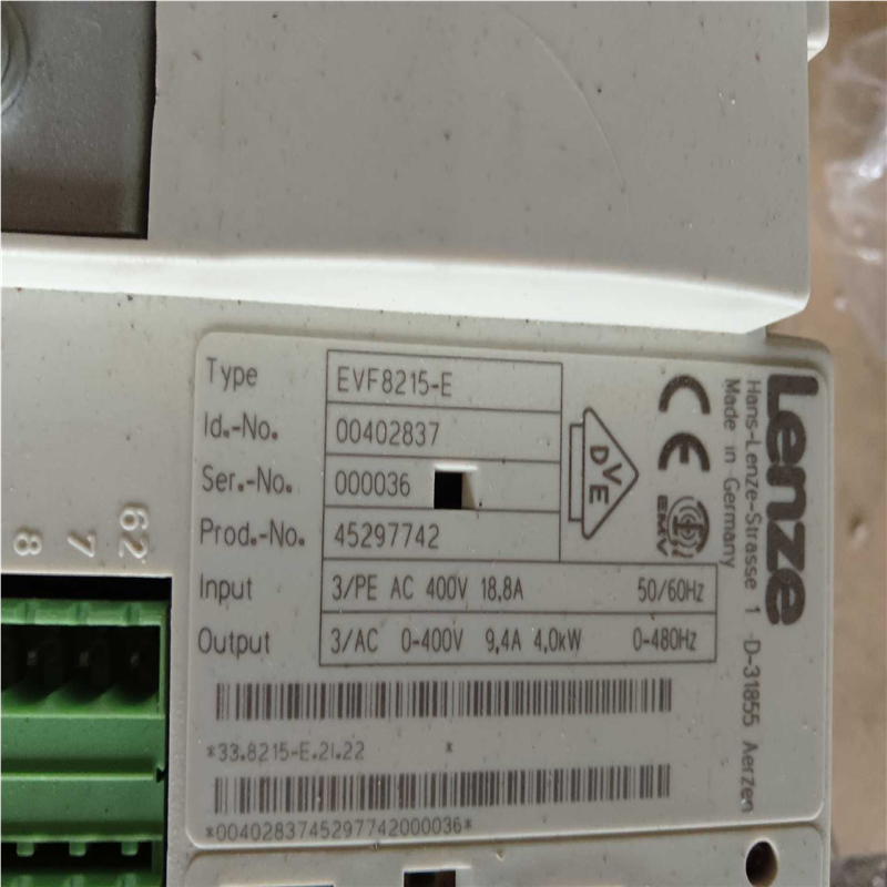伦茨变频器EVF8215-E议价