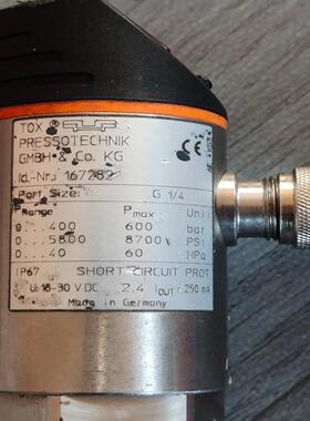 德国TOX 167282 ZDO 1-400压力传感器~议价