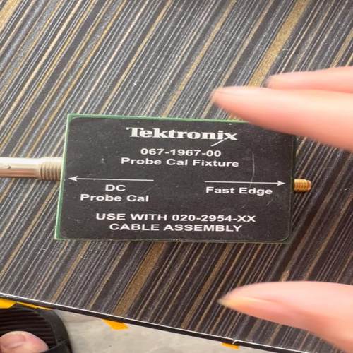 Tektronix泰克差分探头P7513A前端校准模块067议价