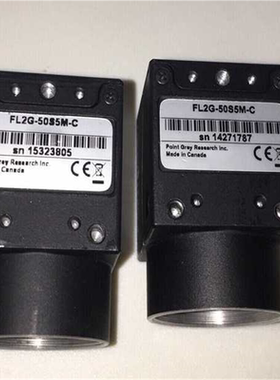 全新灰点相机Pointgrey  FL2G-50S5M-CM  黑白500万灰色相机~议价